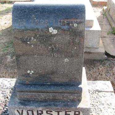 VORSTER Riaan 1961-1962