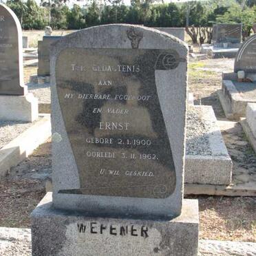 WEPENER Ernst 1900-1962