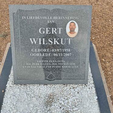 WILSKUT Gert 1958-2007