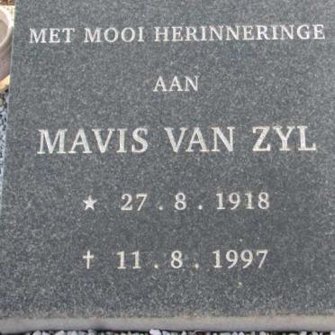 ZYL Mavis, van 1918-1997