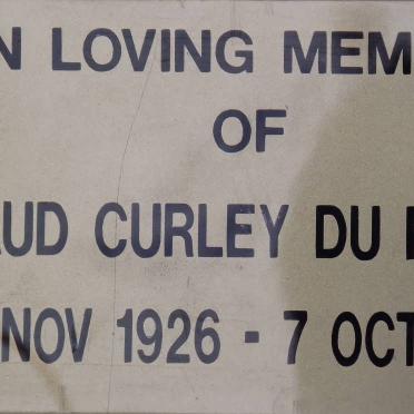 PREEZ Maud Curley, du 1926-2004