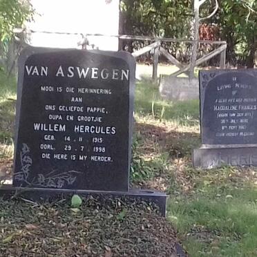 ASWEGEN Willem Hercules, van 1915-1998