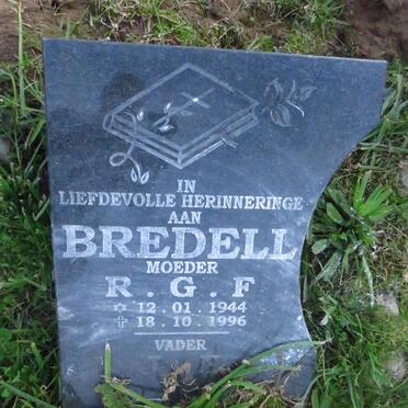 BREDELL ? &amp; R.G.F. 1944-1996