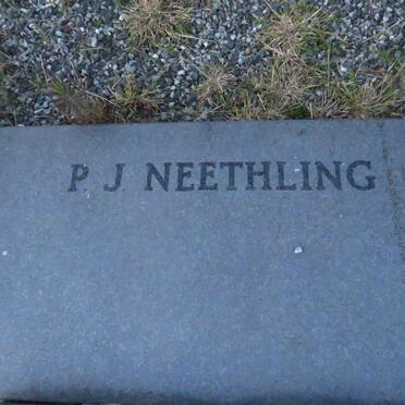 NEETHLING Petrus Jacobus 1914-1989 &amp; Anna Christina Magdalena 1918-2002