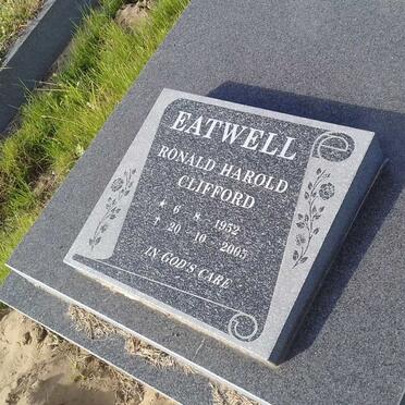 EATWELL Ronald Harold Clifford 1952-2005