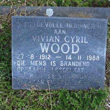 WOOD Vivian Cyril 1912-1988