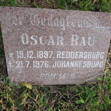 RAU Oscar 1897-1976