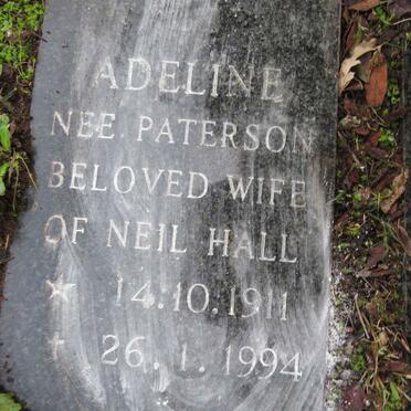 HALL Adeline nee PATERSON 1911-1994