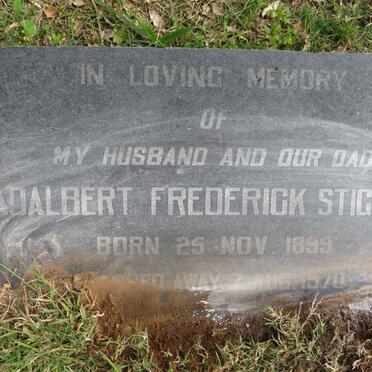 STIGLING Adalbert Frederick 1899-1970