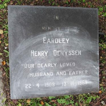 DENYSSEN Eardley Henry 1909-1969