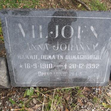 VILJOEN Anna Johanna 1910-1992