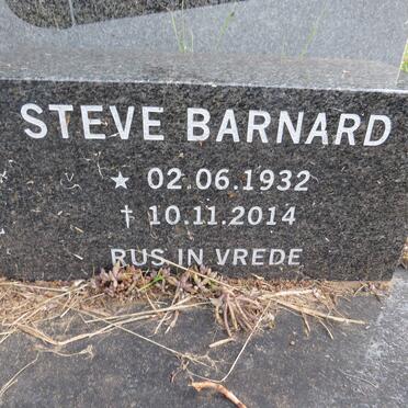 BARNARD Steve 1932-2014