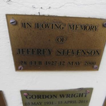 STEVENSON Jeffrey 1927-2000
