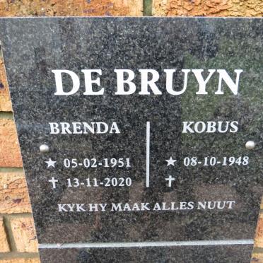 BRUYN Kobus, de 1948- &amp; Brenda 1951-2020