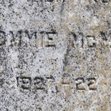 McMAHON Tommie 1927-1977