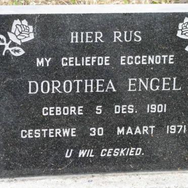 ENGEL Dorothea 1901-1971