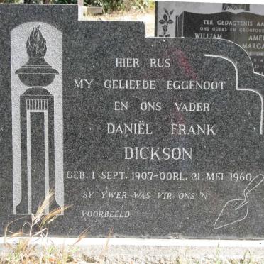 DICKSON Daniel Frank 1907-1960