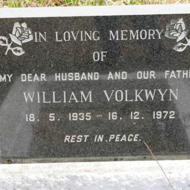 VOLKWYN William 1935-1972