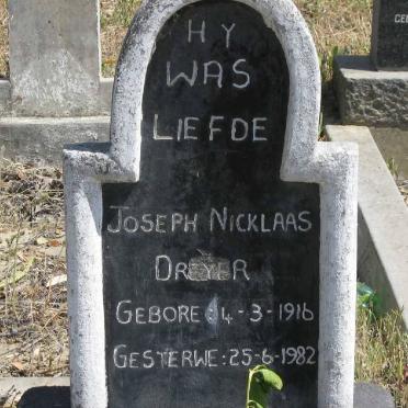 DREYER Joseph Nicklaas 1916-1982