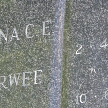 ERWEE Anna C.E. 1900-1973