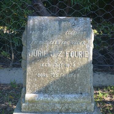 FOURIE Jurie J.Z. 1874-1949