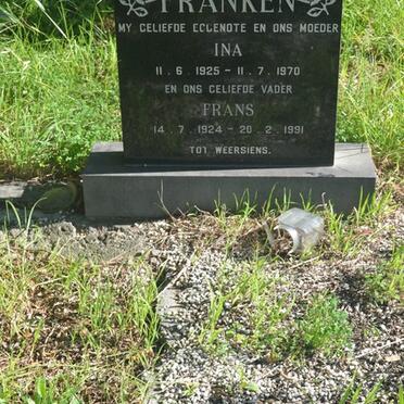 FRANKEN Frans 1924-1991 & Ina 1925-1970