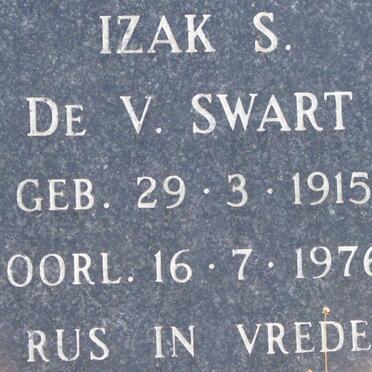 SWART Izak S. de V. 1915-1976