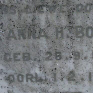 BOUCHER Susanna H. 1922-1942