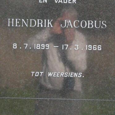 BESTER Hendrik Jacobus 1899-1966
