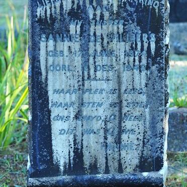 VILLIERS Sannie, de 1874-1948