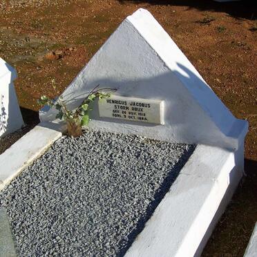 ROUX Henricus Jacobus Storm 1812-1884 