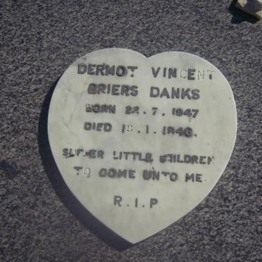 DANKS Dermot Vincent Briers 1947-1948