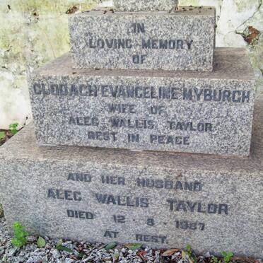 TAYLOR Alec Wallis -1987 &amp; Clodagh Evangeline