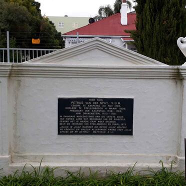 SPUY Petrus, van der 1722-1809