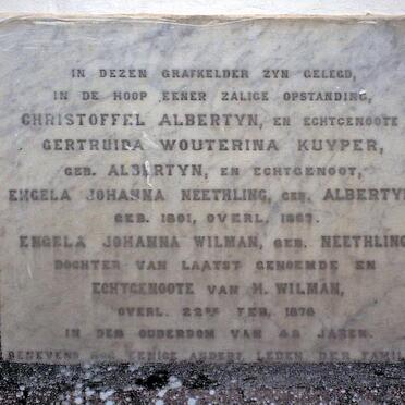 ALBERTYN :: NEETHLING :: WILMAN