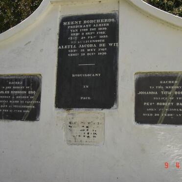 BORCHERDS :: BAYNES :: ROBINSON :: DE WIT :: STOKES