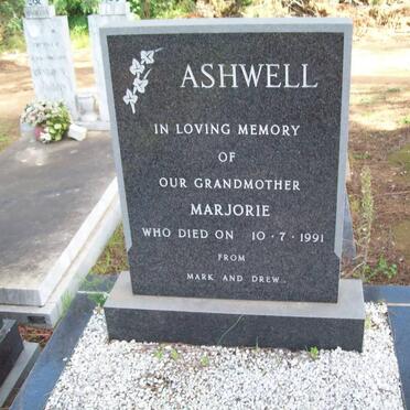 ASHWELL Marjorie -1991