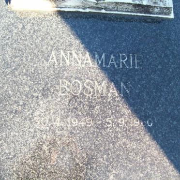 BOSMAN Annamarie 1949-1960