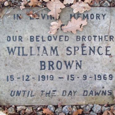 BROWN William Spence 1919-1969