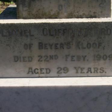 BROWN Lionel Clifford -1909