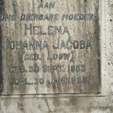 BRANDT Jakobus Johannes 1877-1963 &amp; Helena Johanna Jacoba LOUW 1883-1938
