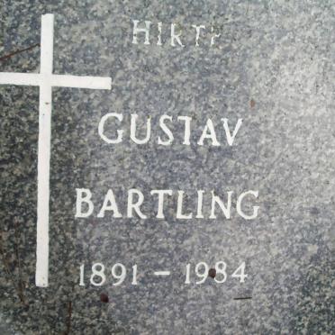 BARTLING Gustav 1891-1984