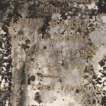 BARRY Louis 1879-1899