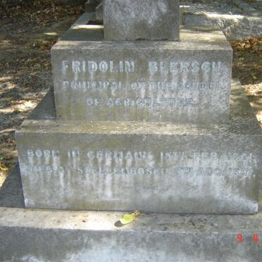 BLERSCH Fridolin 1861-1897