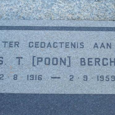 BERGH S.T. 1916-1959