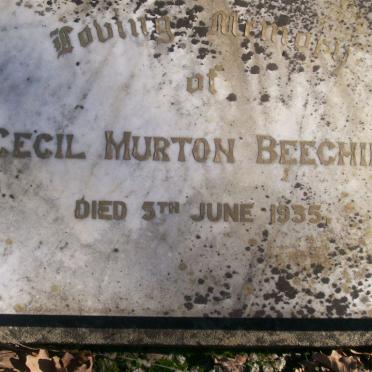 BEECHING Cecil Murton -1935