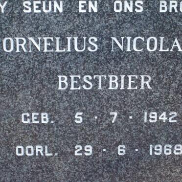 BESTBIER Cornelius Nicolaas 1942-1968