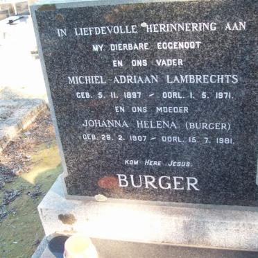 BURGER vanne