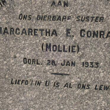 CONRADIE Margaretha E. -1933