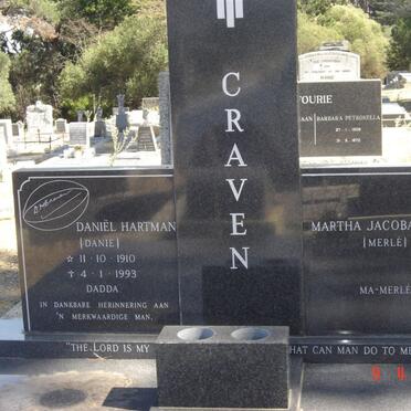 CRAVEN Daniël Hartman 1910-1993 &amp; Martha Jacoba Maria